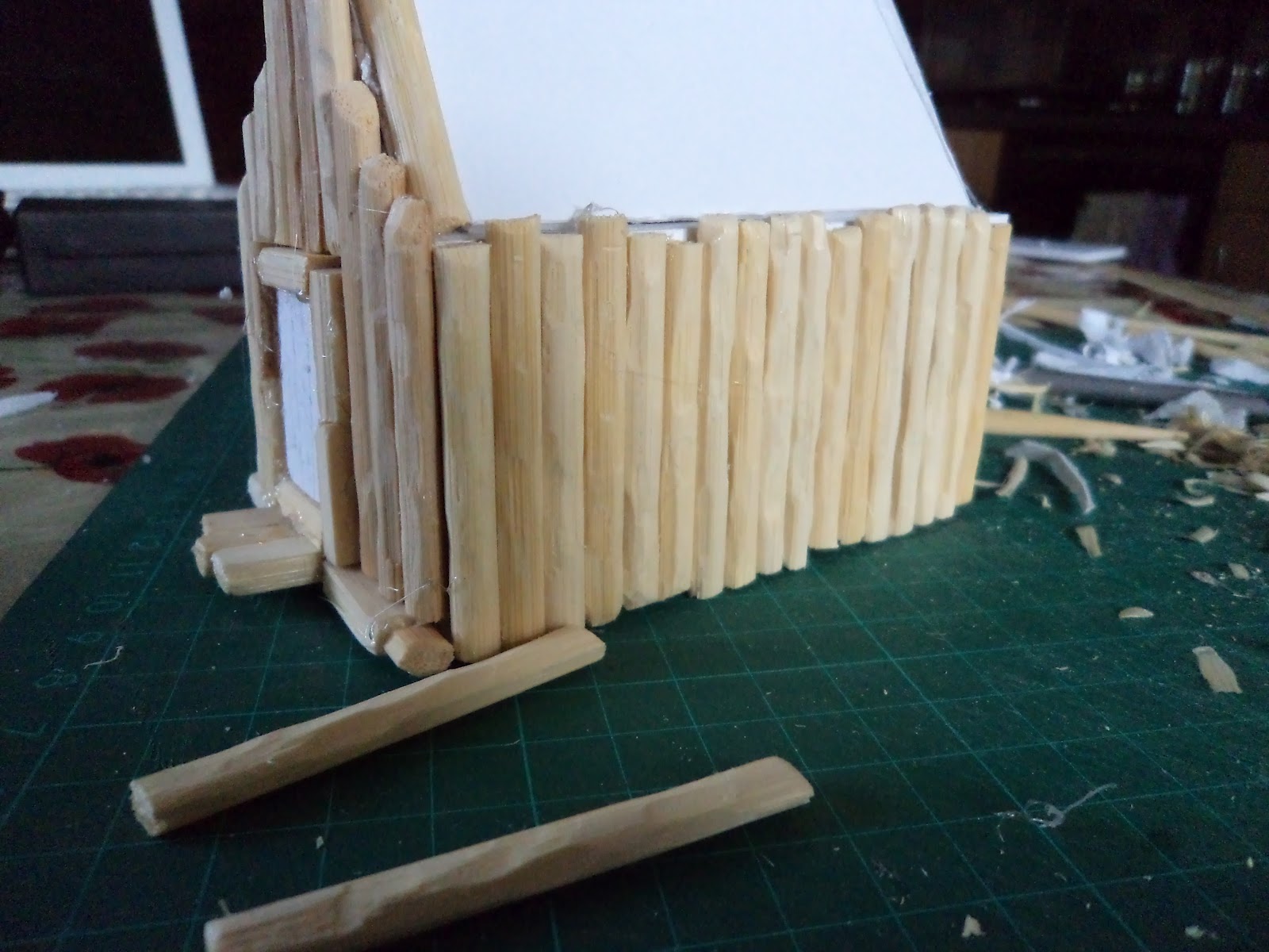 Wolves on the Tide: Building a Viking / Saxon Grainstore for 28mm Dark ...