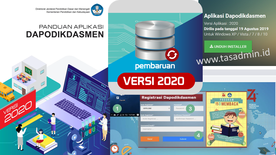 DAPODIK 2020: YANG HARUS DIKERJAKAN OPERATOR - tasADMIN
