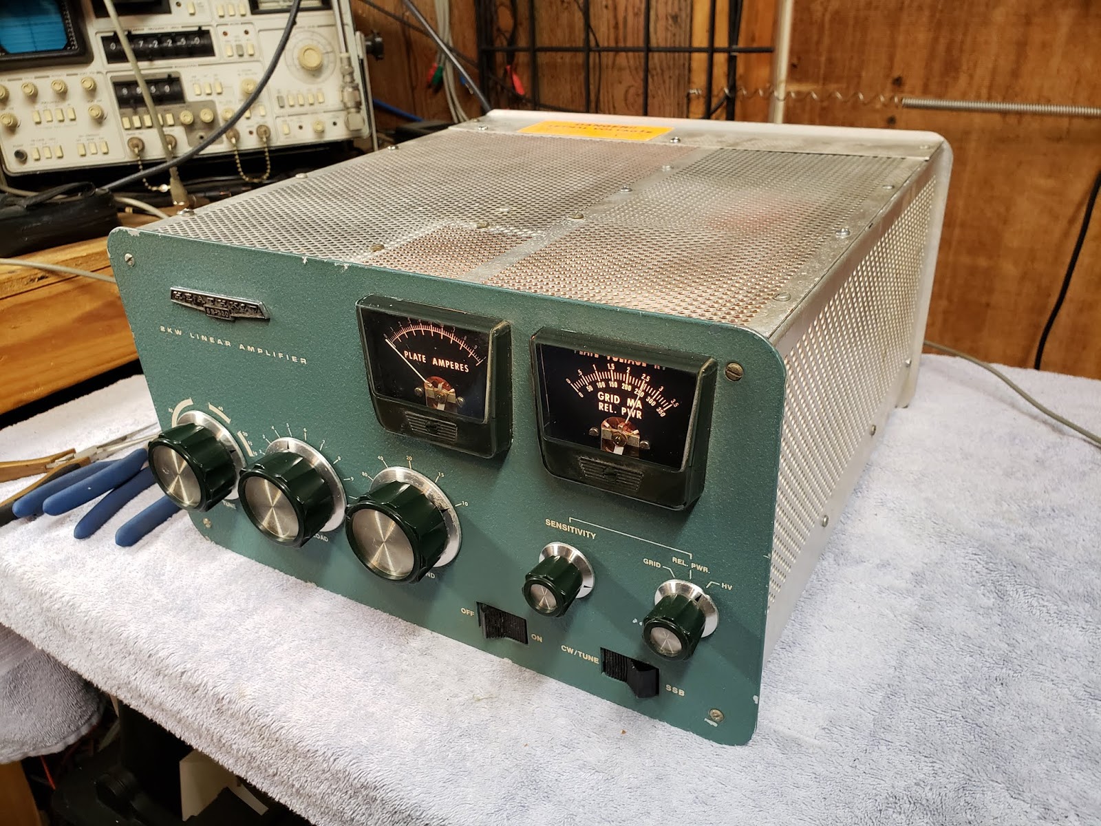 WB4IUY's Random Blog: Heathkit SB-220 Repairs