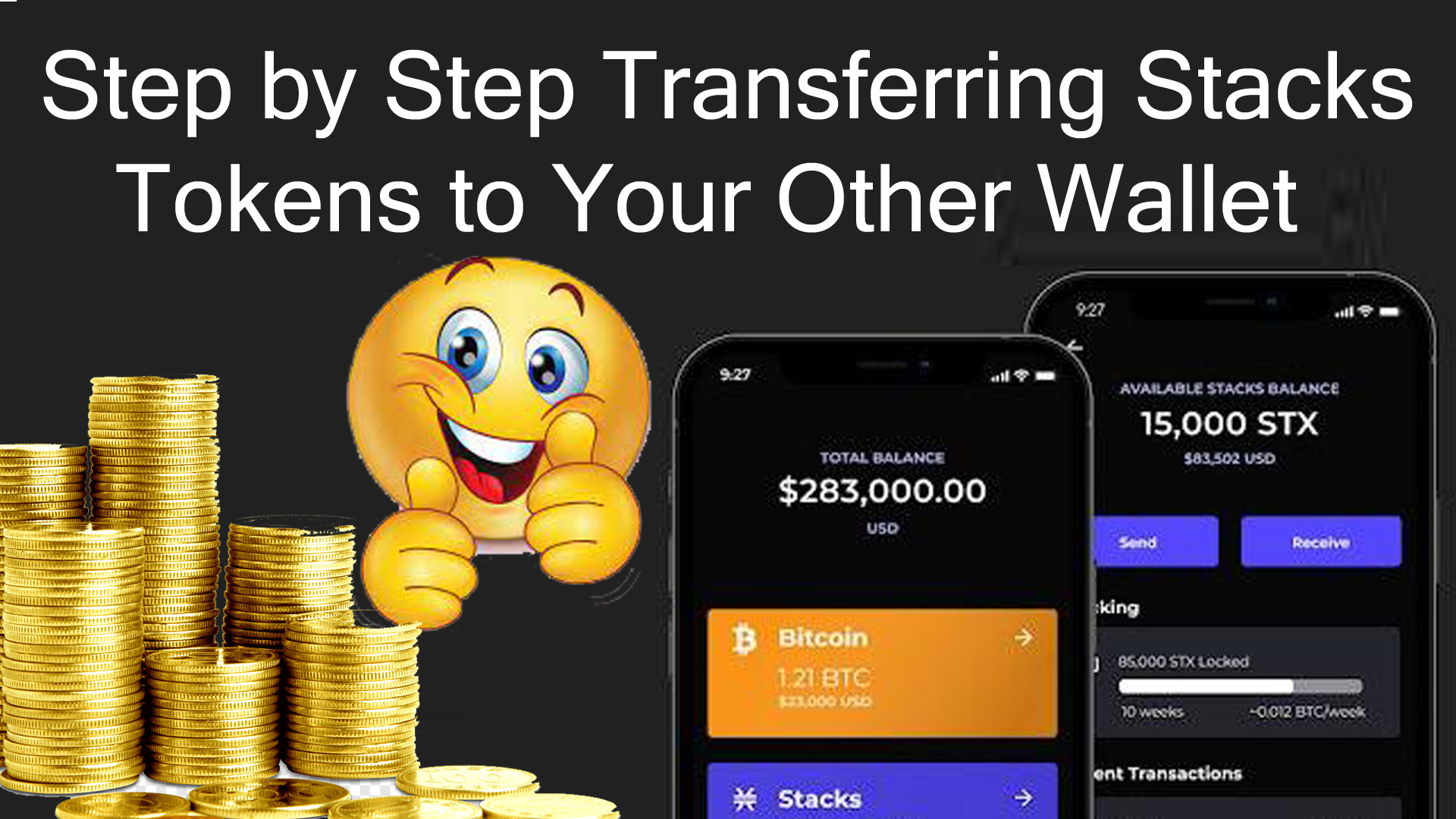 How To Send Money From Stacks ( STX ) Wallet | Transfer ...