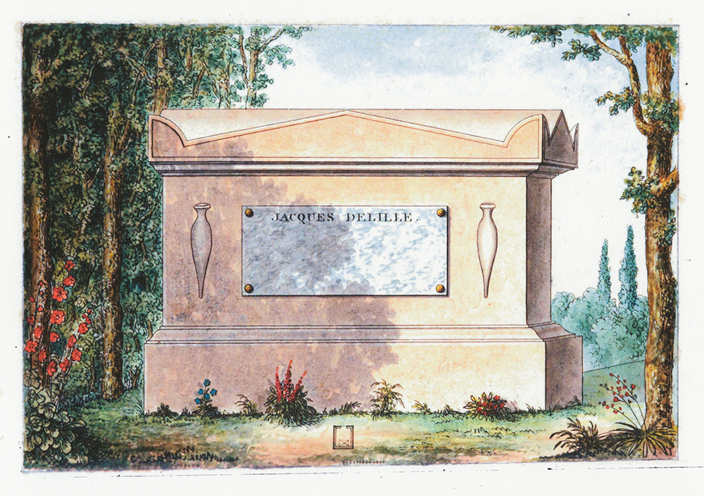 Paris Cemeteries Jacques Delille division 11 in PereLachaise