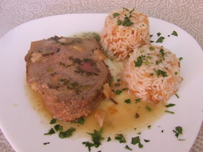  Redondo de ternera mechado 
