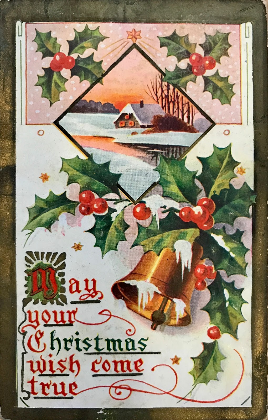 72 Scrapbooks: Christmas Cards to the Howe Family, circa 1900 - 1935 ...