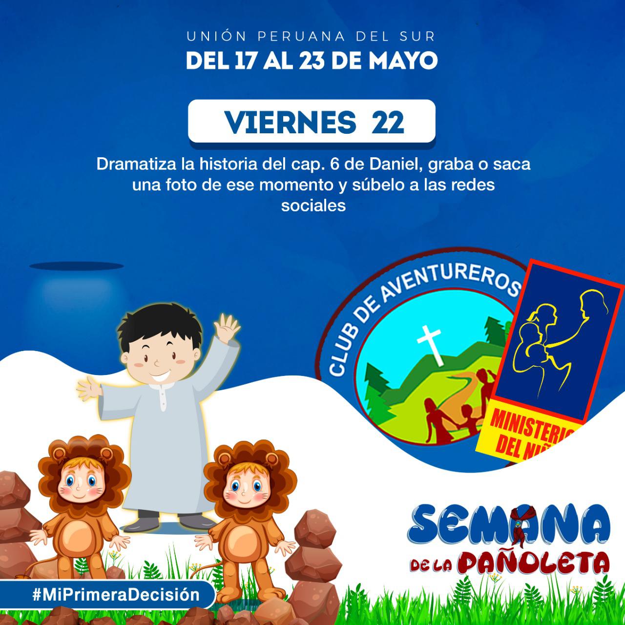 Sábado del Niño y Día del Aventurero 2020 Mi primera decisión