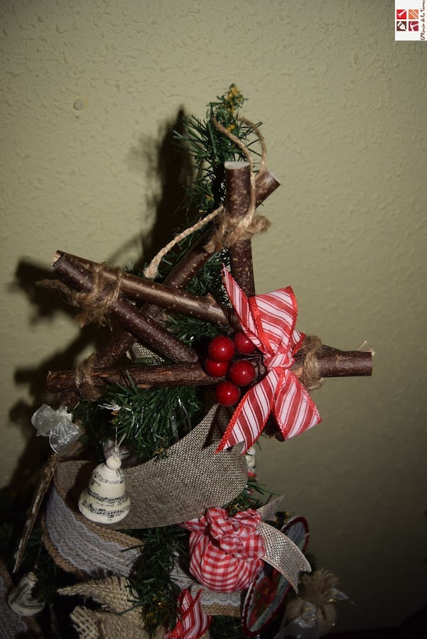 como hacer una estrella navideña