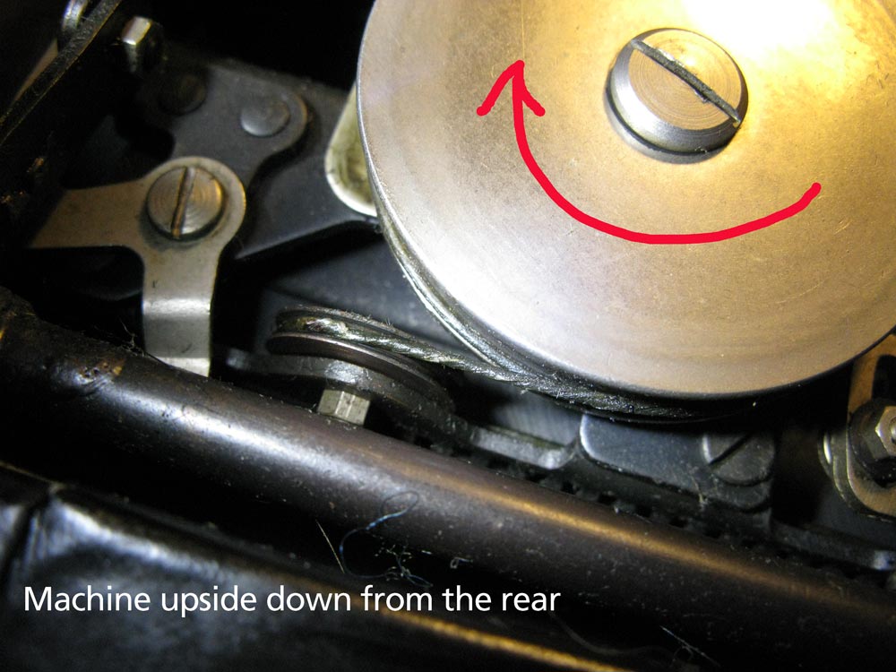 Typewriter Heaven Remington Noiseless drawband