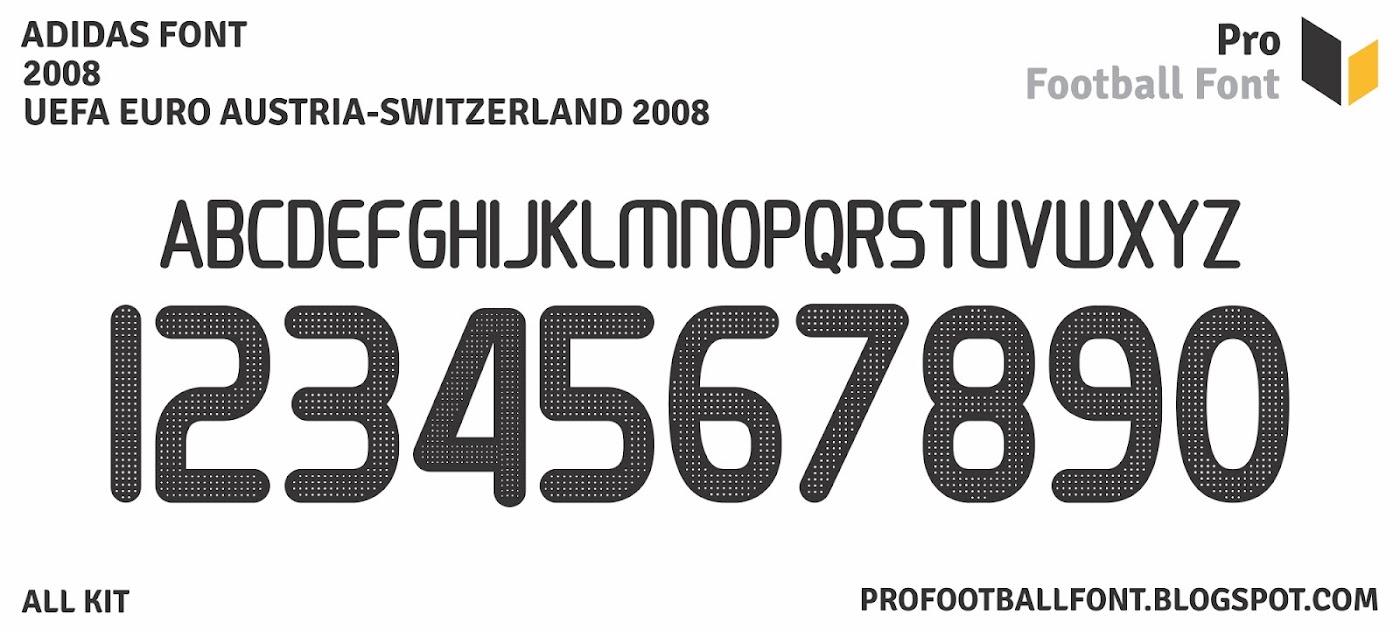 Font Adidas 2006