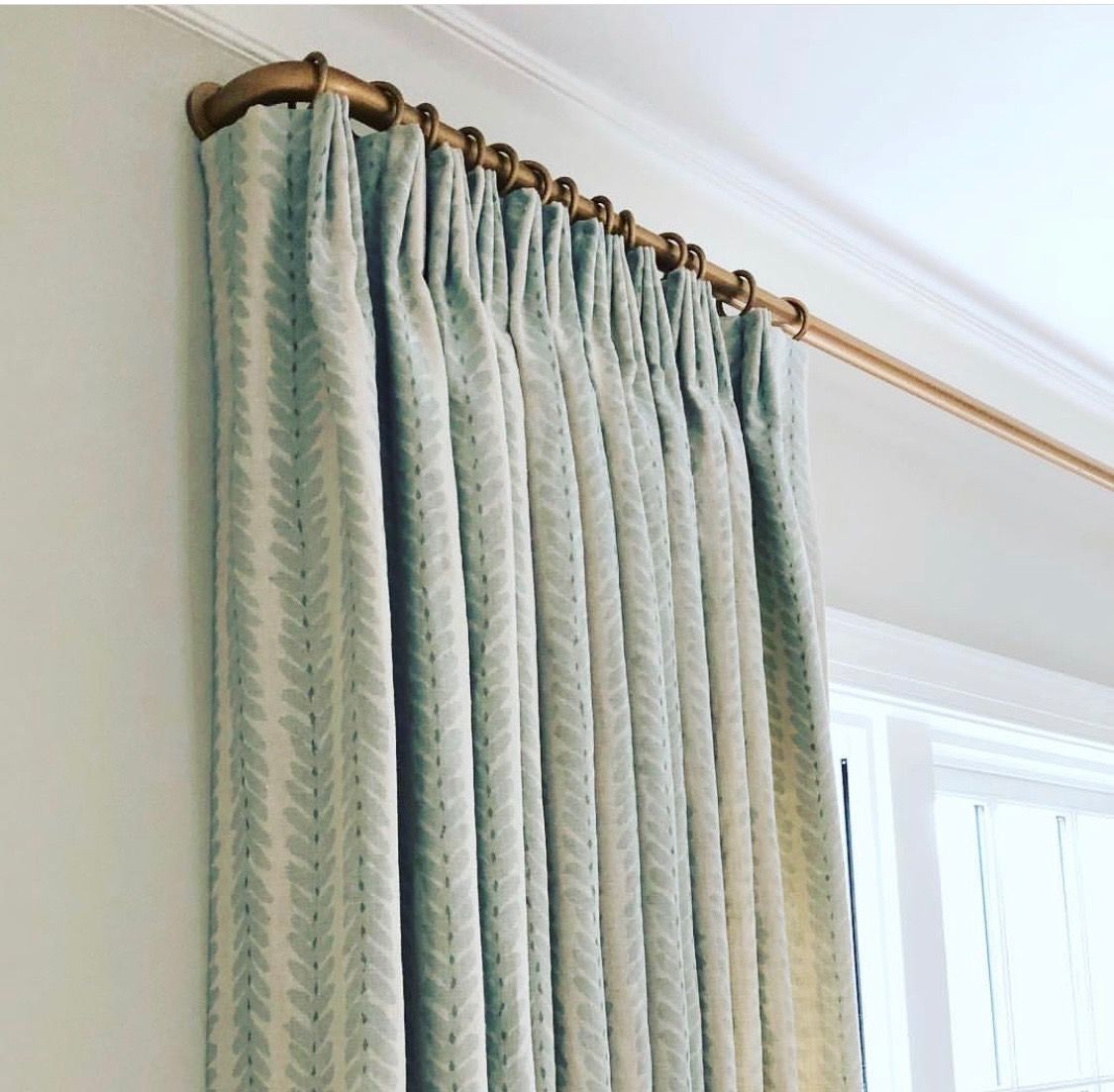 The Pink Clutch French Curtain Rods The Pink Clutch French Curtain Rods, Small Curtain Rods For French Doors