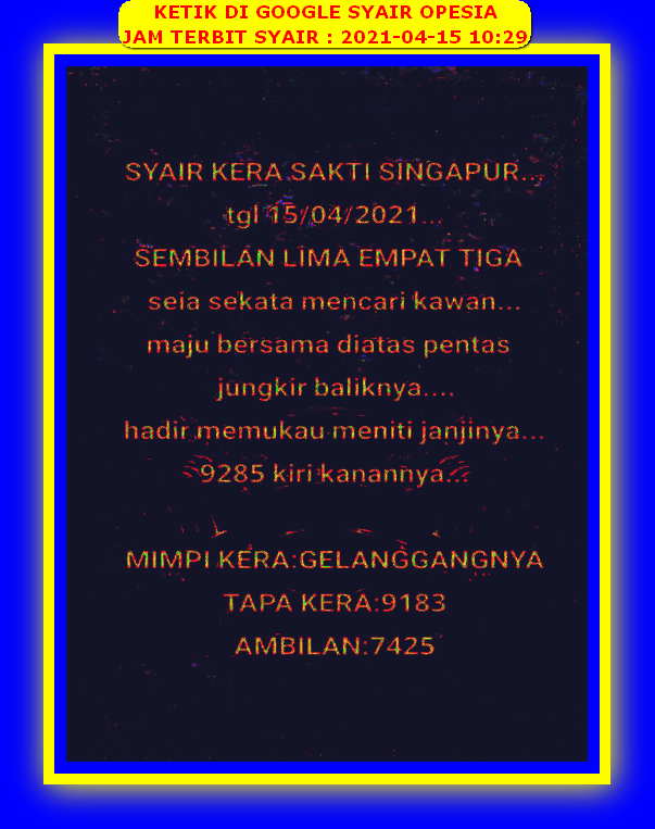 PREDIKSI SGP YOHII