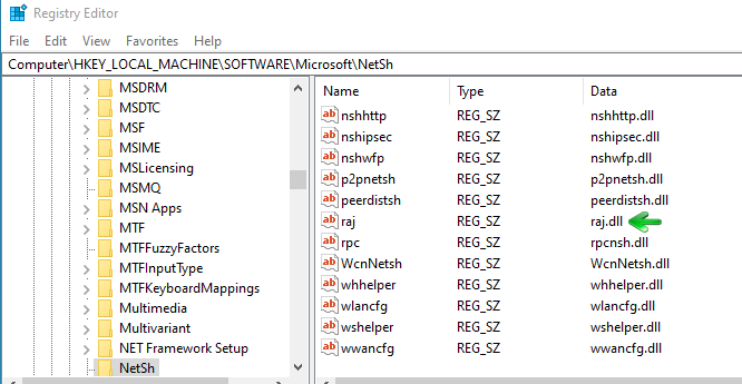Windows Persistence using Netsh