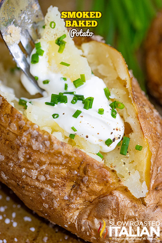 Masterbuilt smoker baked potatoes