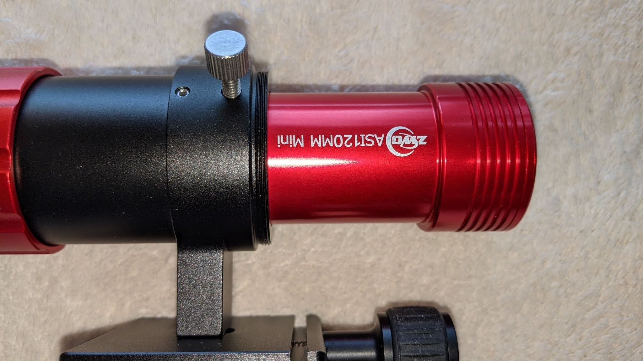 Astrophotography ZWO Guide Scope (30F4) and Camera (ASI120Mini) Focusing