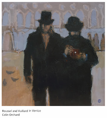 Roussel and Vulliard in Venice, a painting by Colin Orchard