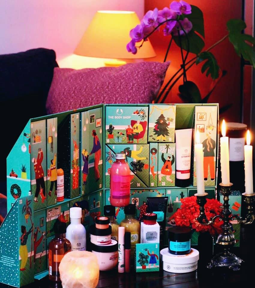 Beauty Magic Box The Body Shop Make It Real Together Ultimate Advent Calendar