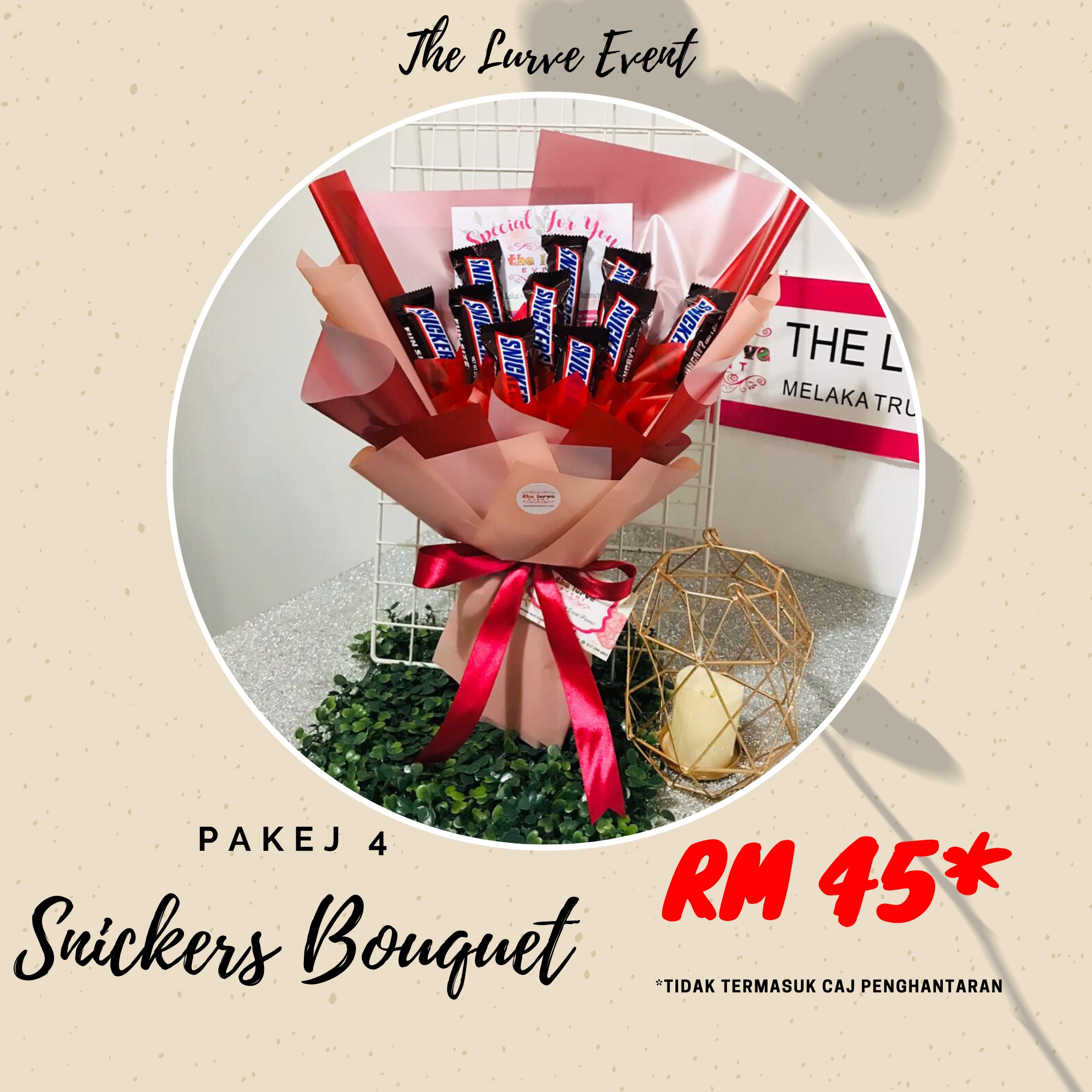 Pakej Surprise Birthday Delivery Melaka