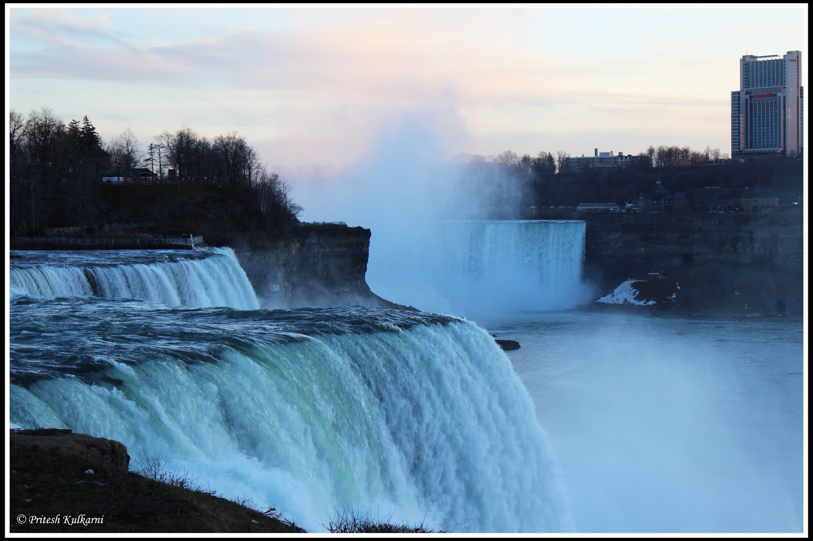Travel blogs Weekend at Niagara waterfall, New York