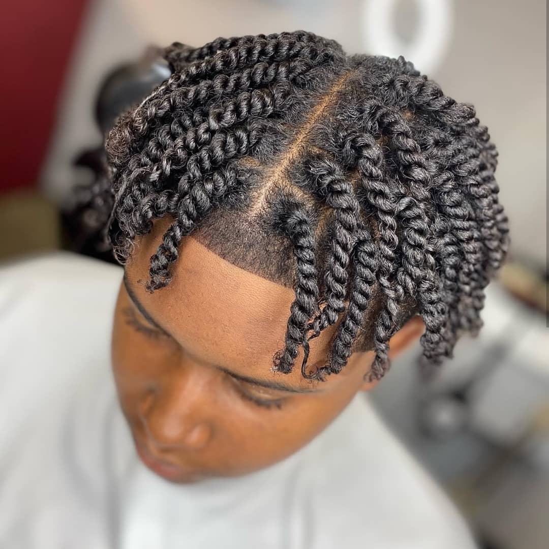 Black Male Braids Hairstyles (2021): Braids Ideas for African Men. 