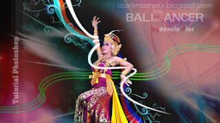 tutorial photoshop bali dance