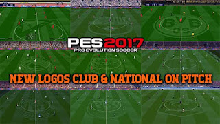 New Club & National Logo On Pitch PES 2017