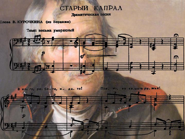 романсы фёдора шаляпина. старый капрал даргомыжский текст. тропинина «старый солдат». тропинин старый солдат. старый капрал рисунок.