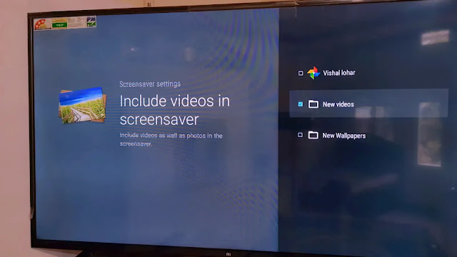 video screensaver folder checking enable folder for video screensaver