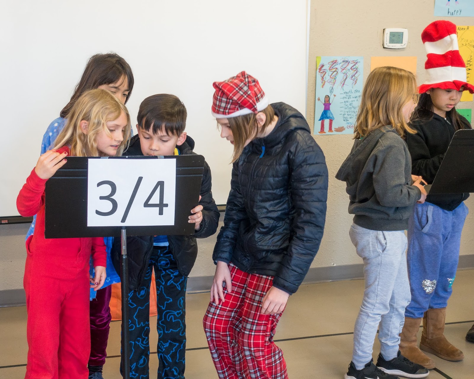 Seabury Fourth Grade Dr. Seuss Day Trivia & Pajamas