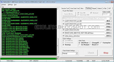 unlock security code of nokia bb5 box