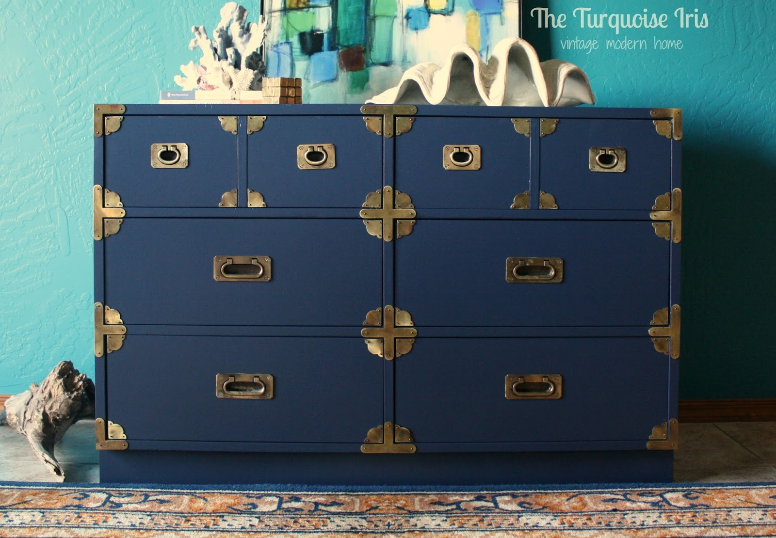 The Turquoise Iris Furniture & Art Benjamin Moore's Old Navy