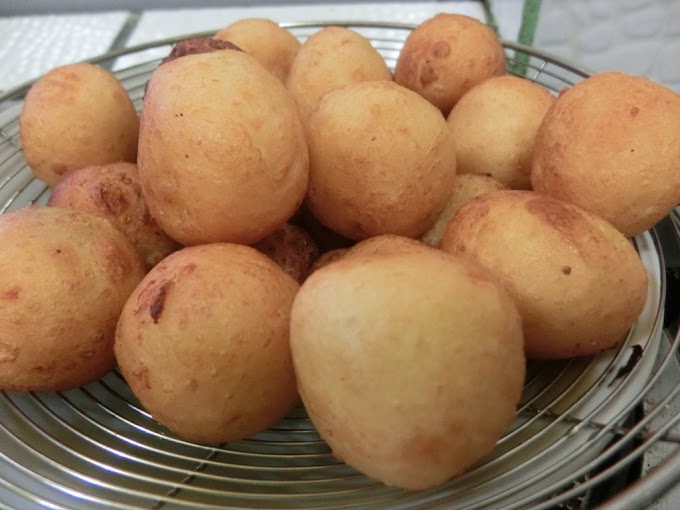 Resepi simple cucur bebola kentang untuk minum petang
