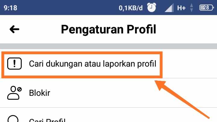 Cara menghapus kata sandi Facebook