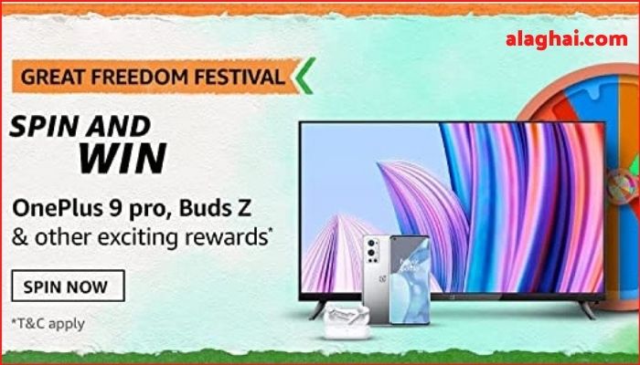 The Great Freedom Festival is on ___ dates on Amazon
