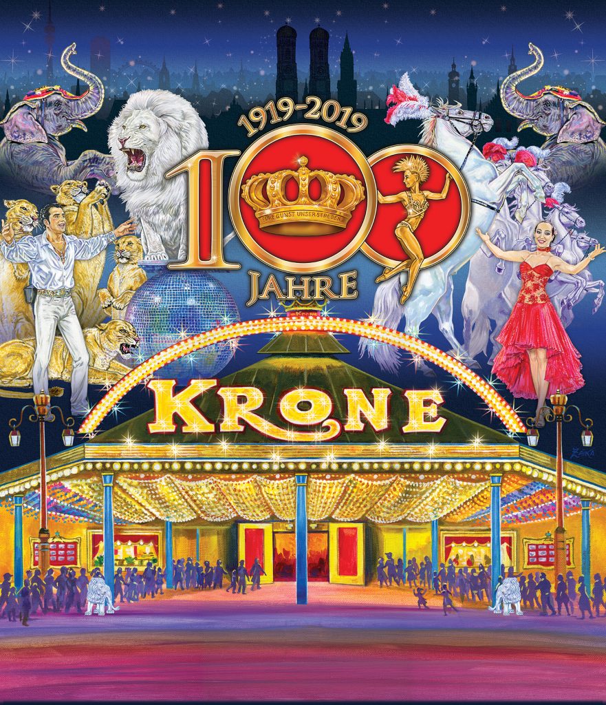 LES MAGAZINES DES ARTS NOMADES 100 JAHRE CIRCUS KRONE IN MÜNCHEN l