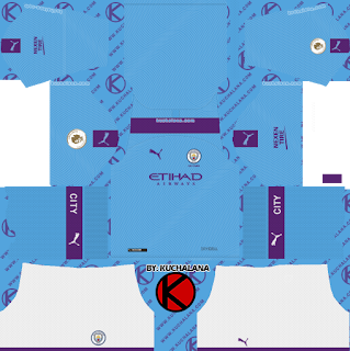 Manchester City 2019/2020 Kit - Dream League Soccer Kits Manchester City 2019/2020 Kit - Dream League Soccer Kits