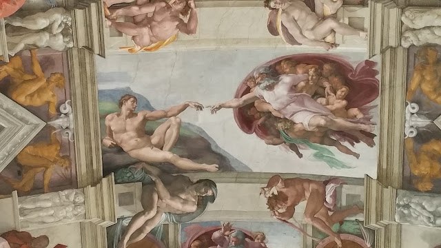 Capela Sistina de Roma na Itália pintura da capela sistina em roma na italia
