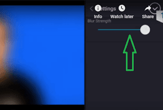 Blur effect on your video Blur effect on your video