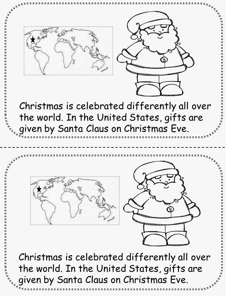 Christmas Social Studies Worksheets