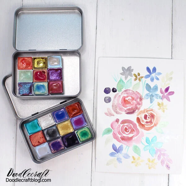 How to Make Color Shift Watercolors Tutorial