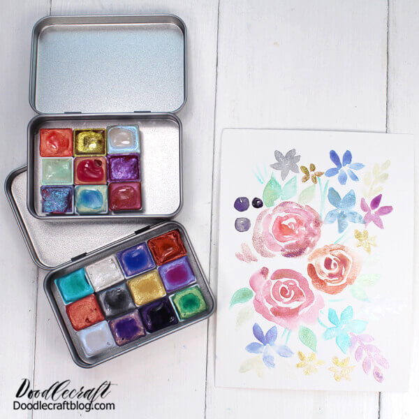 How to Make Color Shift Watercolors Tutorial