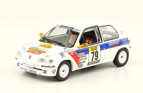 Sébastien Loeb Collection Peugeot 106 Rallye International Charlemagne 1997