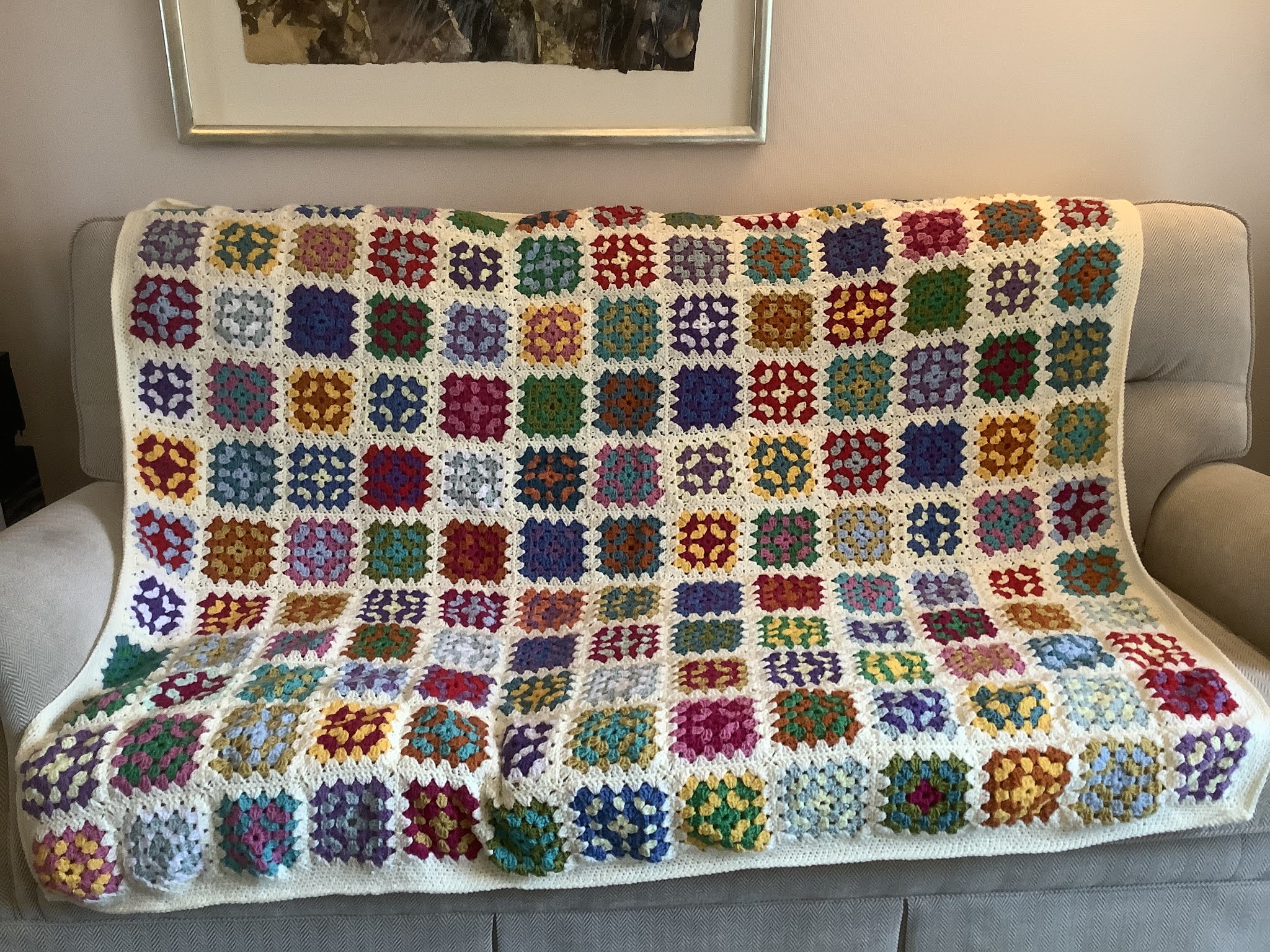 Koshka2 Quilts A Granny blanket for Granny