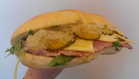 Shaky Isles, Newmarket, New Zealand, Reuben sandwich
