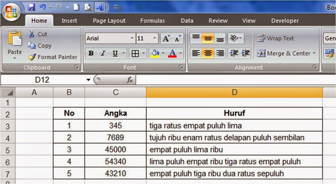 Download Terbilang Excel 2010 Free