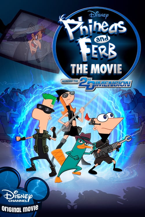 Descargar Phineas y Ferb: A través de la 2ª dimensión 2011 Blu Ray Latino Online