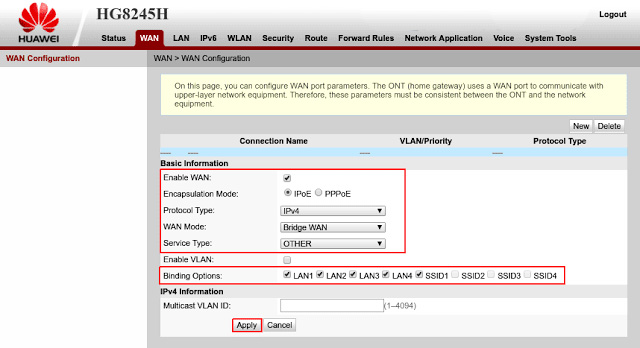 Cara Setting Modem Huawei Hg8245h Menjadi Access Point Paket Internet Cara Setting Modem Huawei Hg8245h Menjadi Access Point Paket Internet
