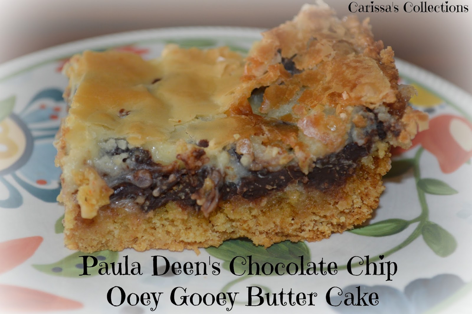 Carissa's Collections Paula Deen's Chocolate Chip Ooey Gooey Butter Cake