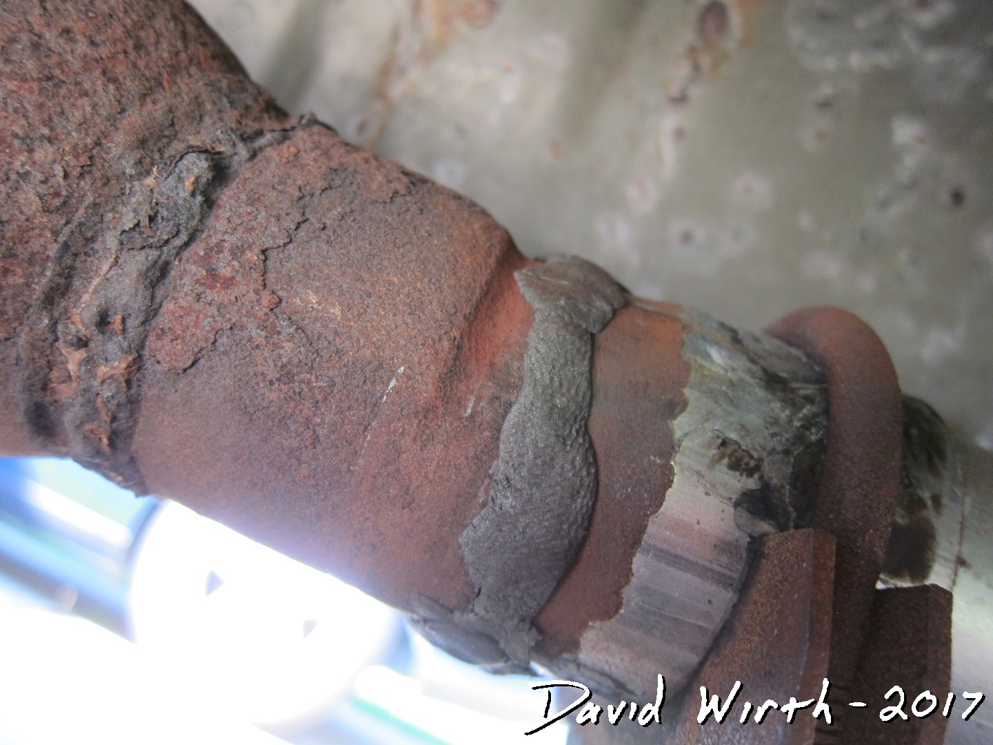 JB Weld Easy Fix Hole in Muffler and Exhaust