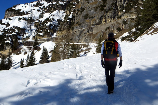 monte piana inverno neve ciaspole