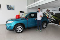 Ovidiu Gheorghe - castigator Suzuki Vitara campania Kiss FM