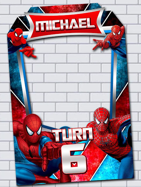 Spiderman Birthday Invitations
