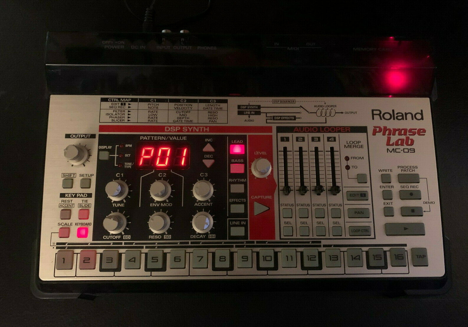 MATRIXSYNTH Roland Phrase Lab MC09